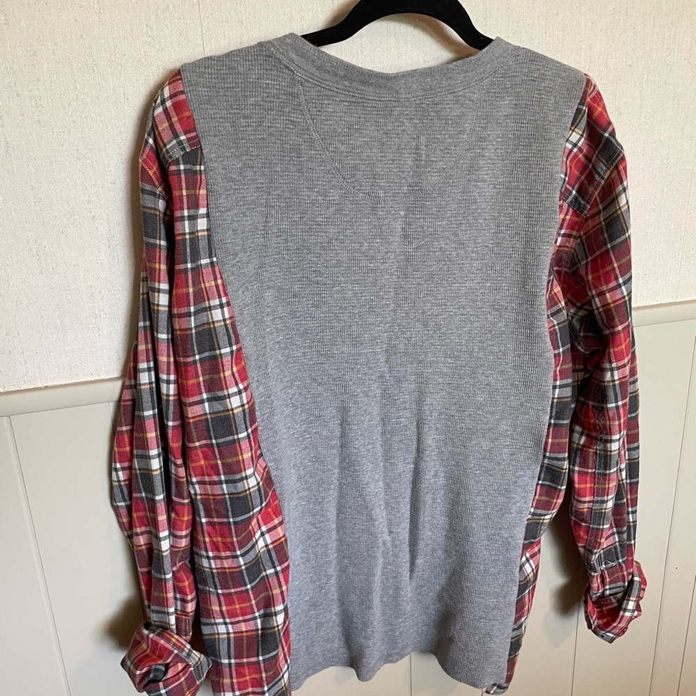 Flannel Long Sleeve Rework - Picture 3 of 4